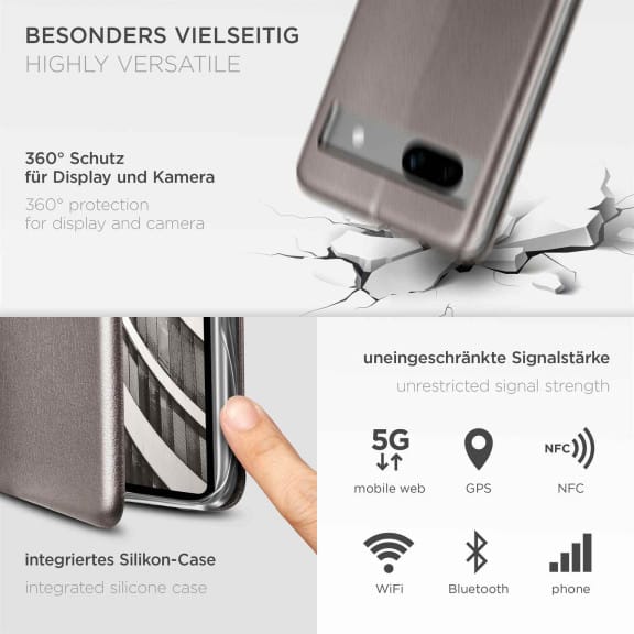 ONEFLOW Business Case Google Pixel 7a Handytasche mit Kartenfach – Weiteres Produktbild 4 ONEFLOW Business Case Google Pixel 7a Handytasche mit Kartenfach – Weiteres Produktbild 4