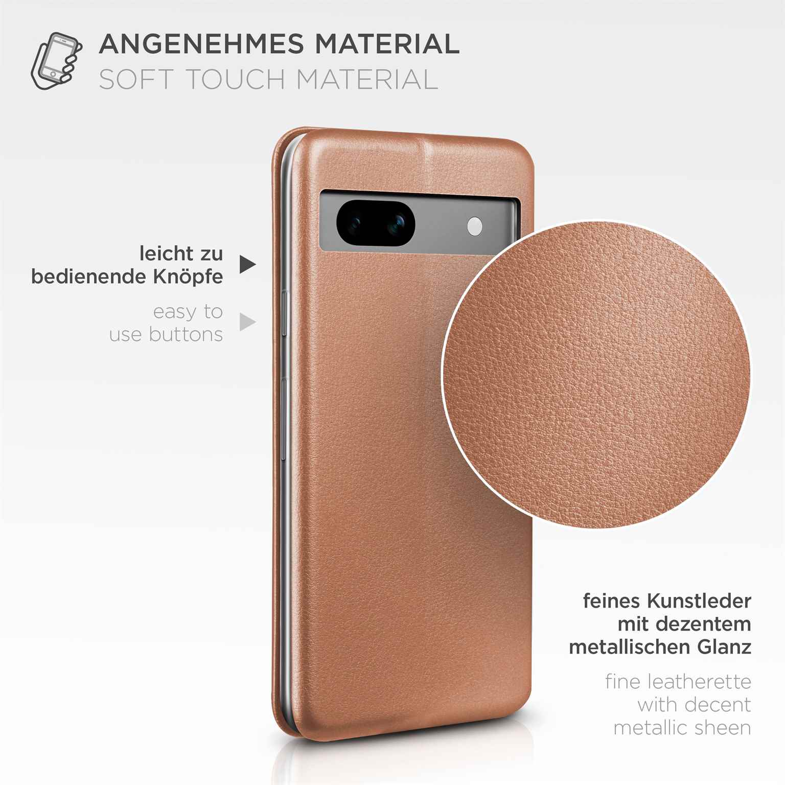 ONEFLOW Business Case Google Pixel 7a Handytasche mit Kartenfach – Weiteres Produktbild 4