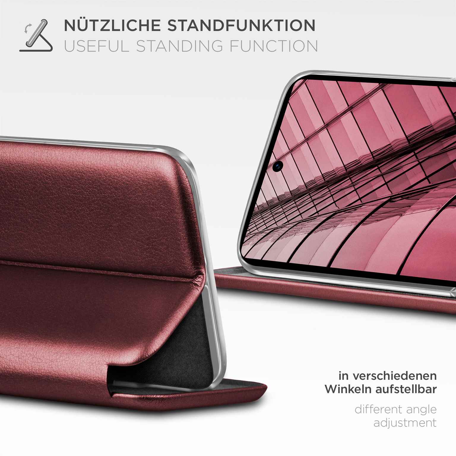 ONEFLOW Business Case Google Pixel 7a Handytasche mit Kartenfach – Weiteres Produktbild 1
