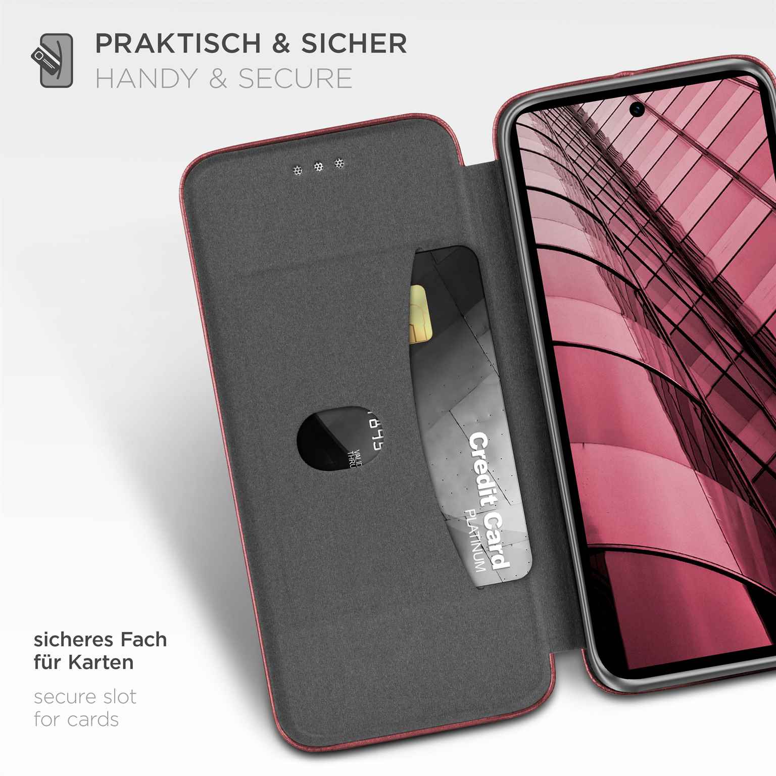 ONEFLOW Business Case Google Pixel 7a Handytasche mit Kartenfach – Weiteres Produktbild 2