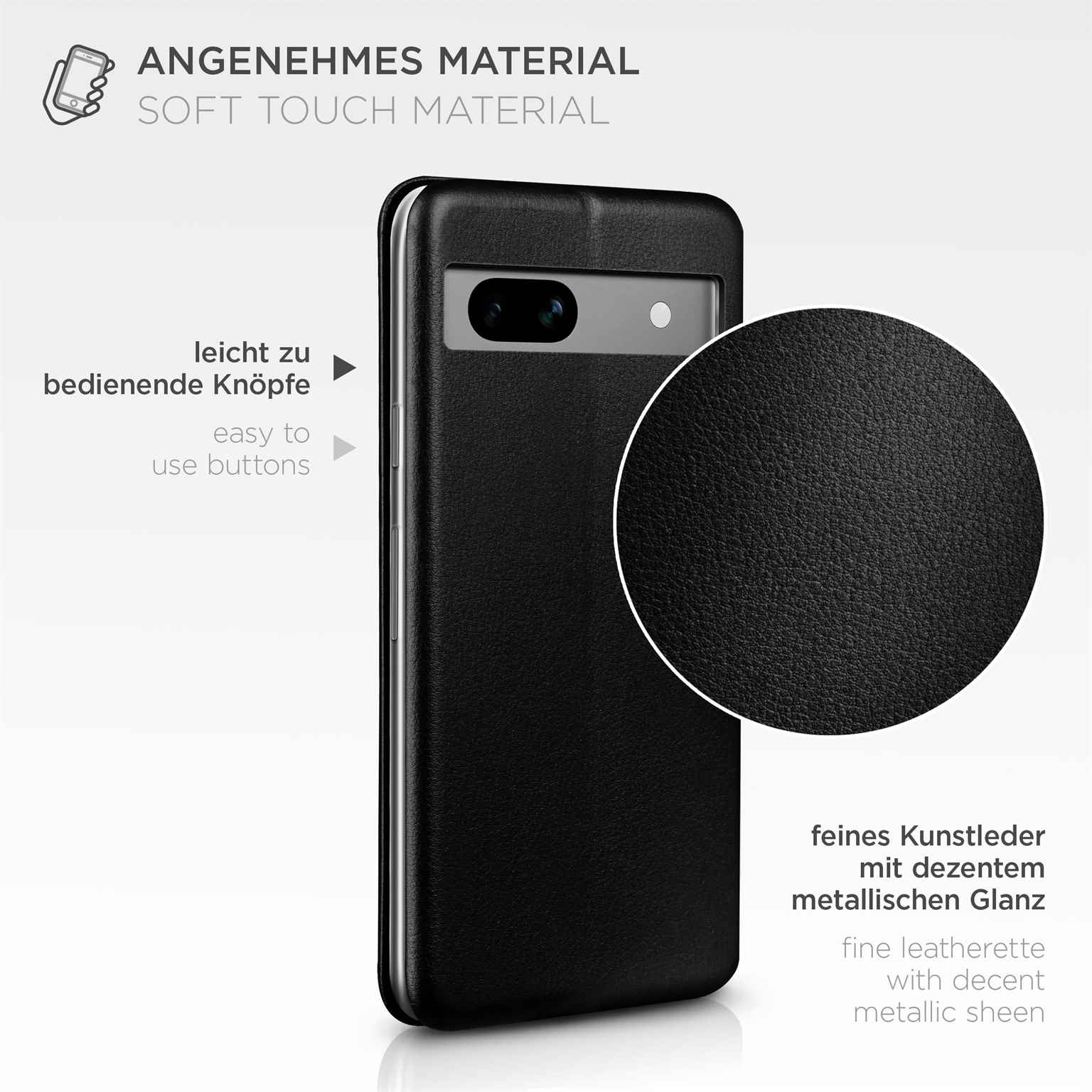 ONEFLOW Business Case Google Pixel 7a Handytasche mit Kartenfach – Weiteres Produktbild 4