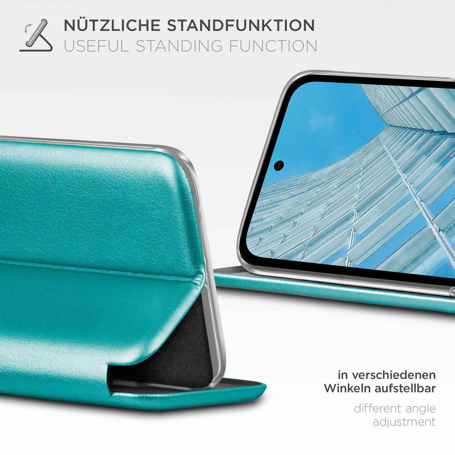 ONEFLOW Business Case Google Pixel 8a Handytasche mit Kartenfach – Weiteres Produktbild 1