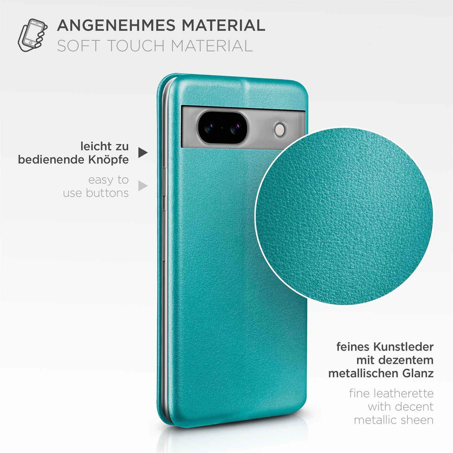 ONEFLOW Business Case Google Pixel 8a Handytasche mit Kartenfach – Weiteres Produktbild 4