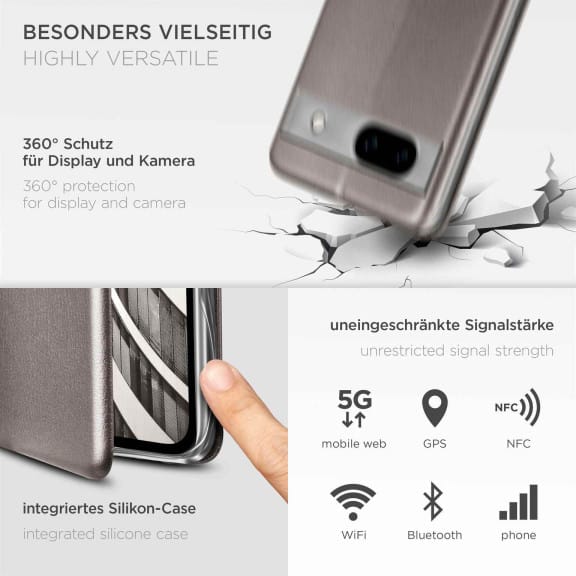 ONEFLOW Business Case Google Pixel 8a Handytasche mit Kartenfach – Weiteres Produktbild 4 ONEFLOW Business Case Google Pixel 8a Handytasche mit Kartenfach – Weiteres Produktbild 4