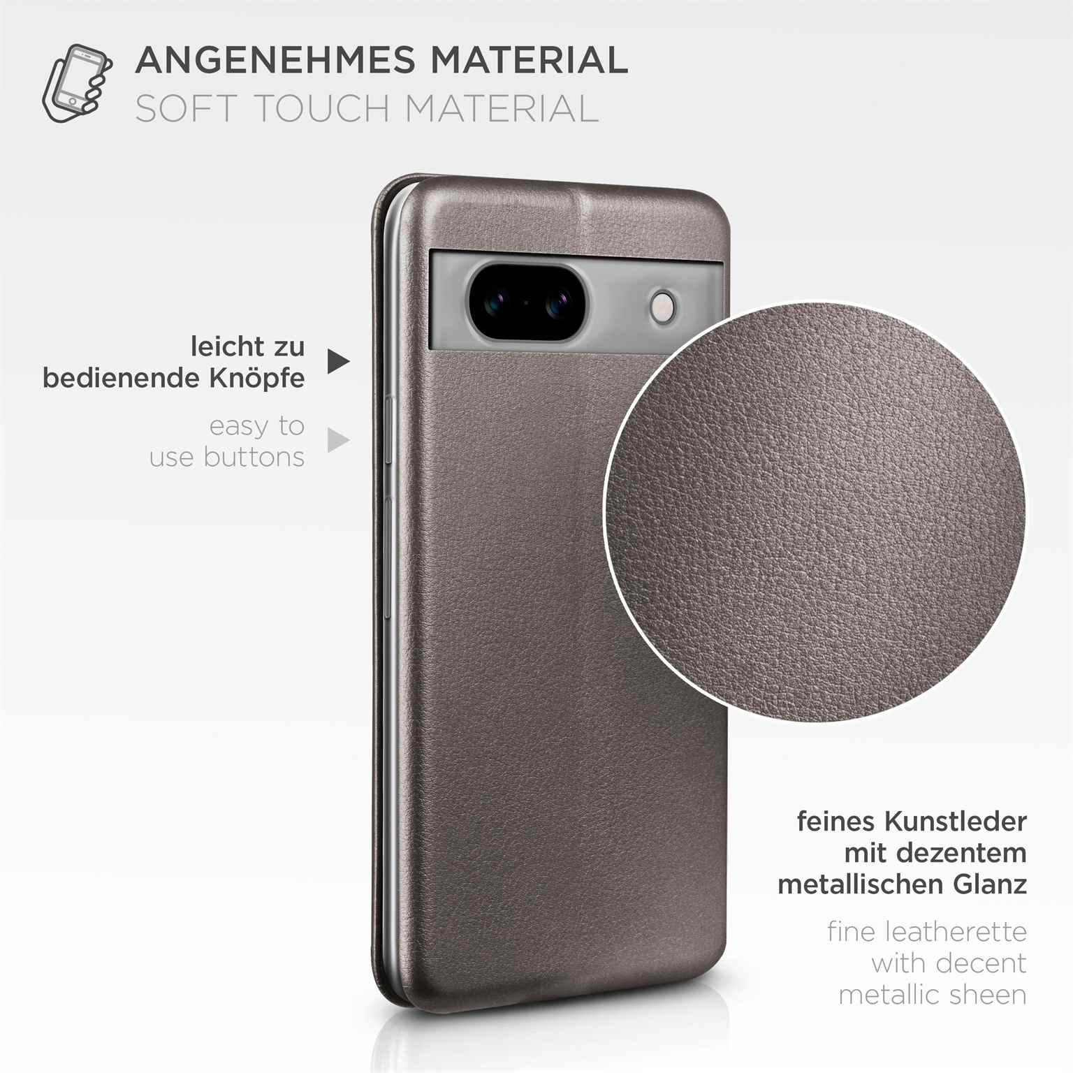 ONEFLOW Business Case Google Pixel 8a Handytasche mit Kartenfach – Weiteres Produktbild 4