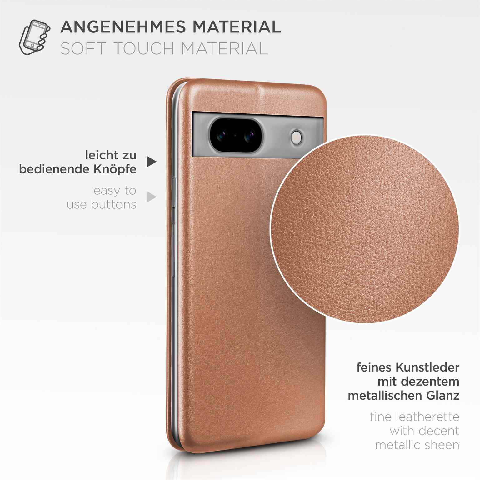 ONEFLOW Business Case Google Pixel 8a Handytasche mit Kartenfach – Weiteres Produktbild 4