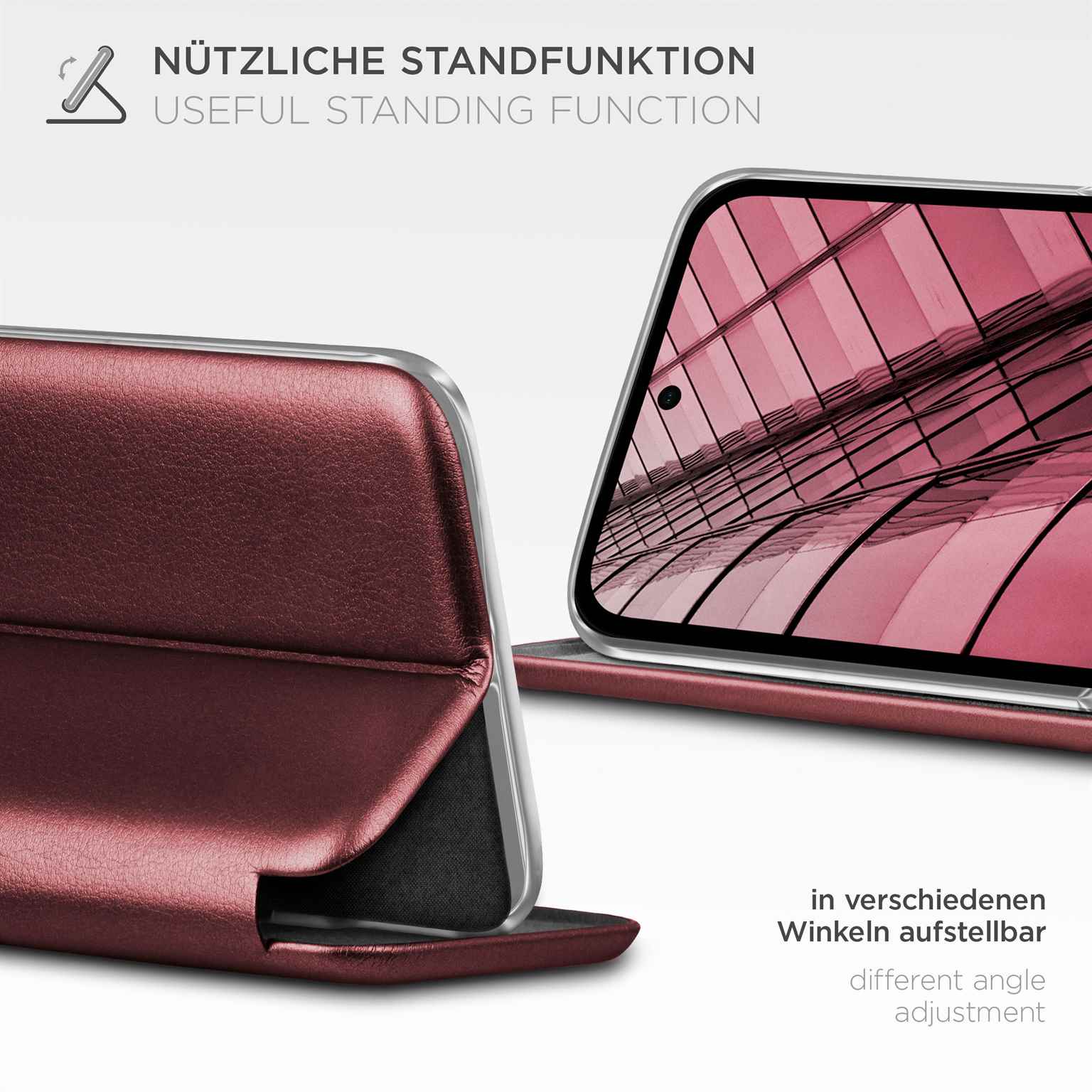 ONEFLOW Business Case Google Pixel 8a Handytasche mit Kartenfach – Weiteres Produktbild 1