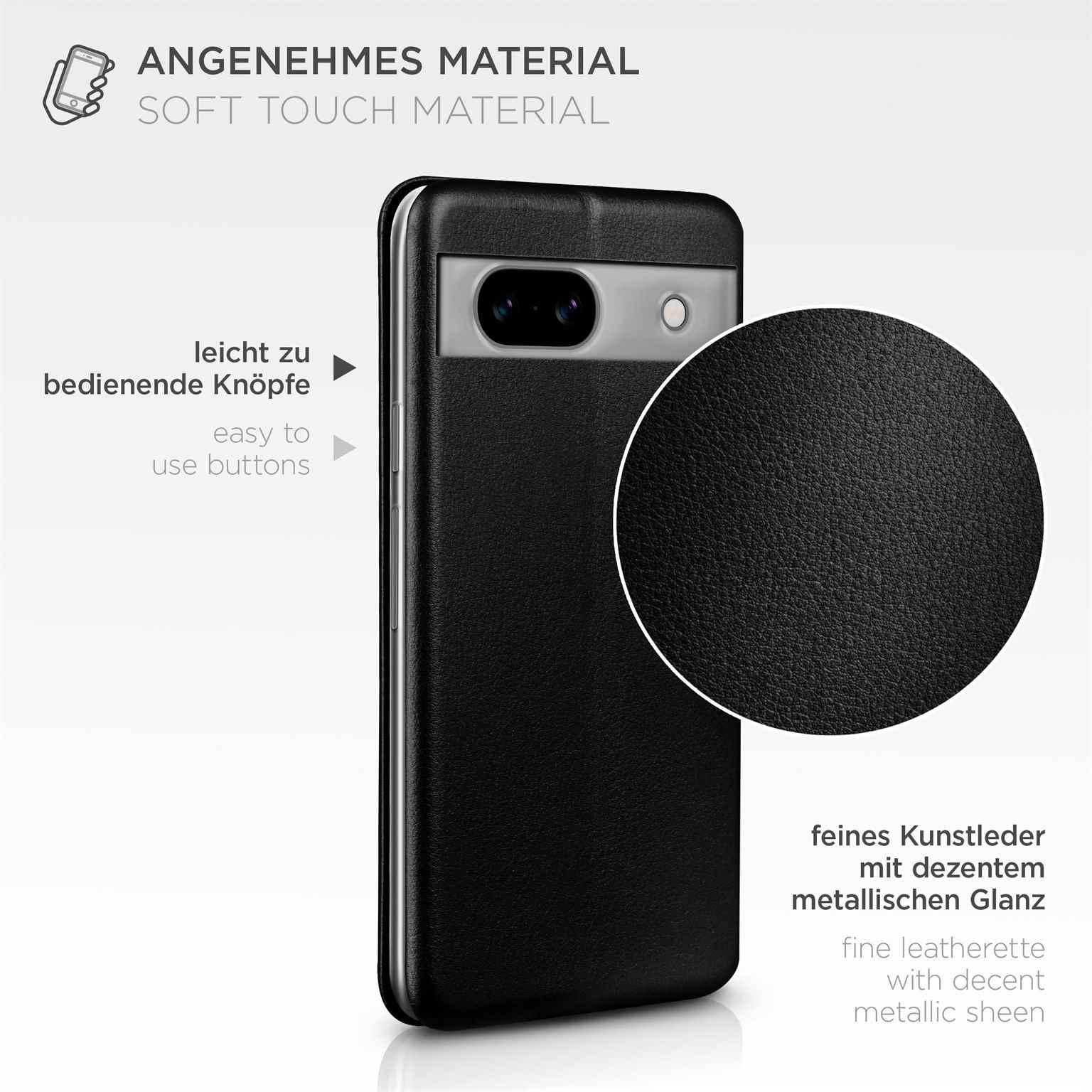 ONEFLOW Business Case Google Pixel 8a Handytasche mit Kartenfach – Weiteres Produktbild 5