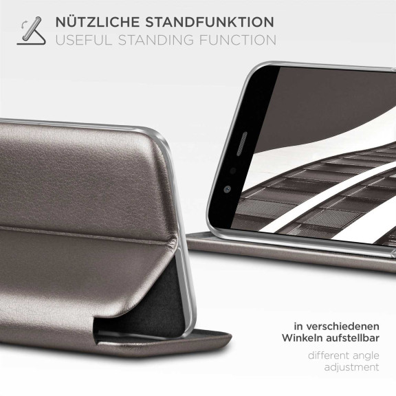 ONEFLOW Business Case Huawei P10 Lite Handytasche mit Kartenfach – Weiteres Produktbild 2