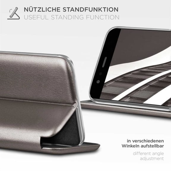 ONEFLOW Business Case Huawei P10 Lite Handytasche mit Kartenfach – Weiteres Produktbild 2 ONEFLOW Business Case Huawei P10 Lite Handytasche mit Kartenfach – Weiteres Produktbild 2