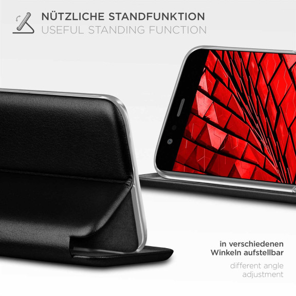 ONEFLOW Business Case Huawei P10 Lite Handytasche mit Kartenfach – Weiteres Produktbild 2