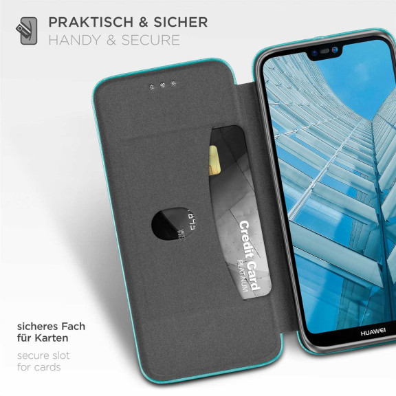 ONEFLOW Business Case Huawei P20 Lite Handytasche mit Kartenfach – Weiteres Produktbild 3 ONEFLOW Business Case Huawei P20 Lite Handytasche mit Kartenfach – Weiteres Produktbild 3