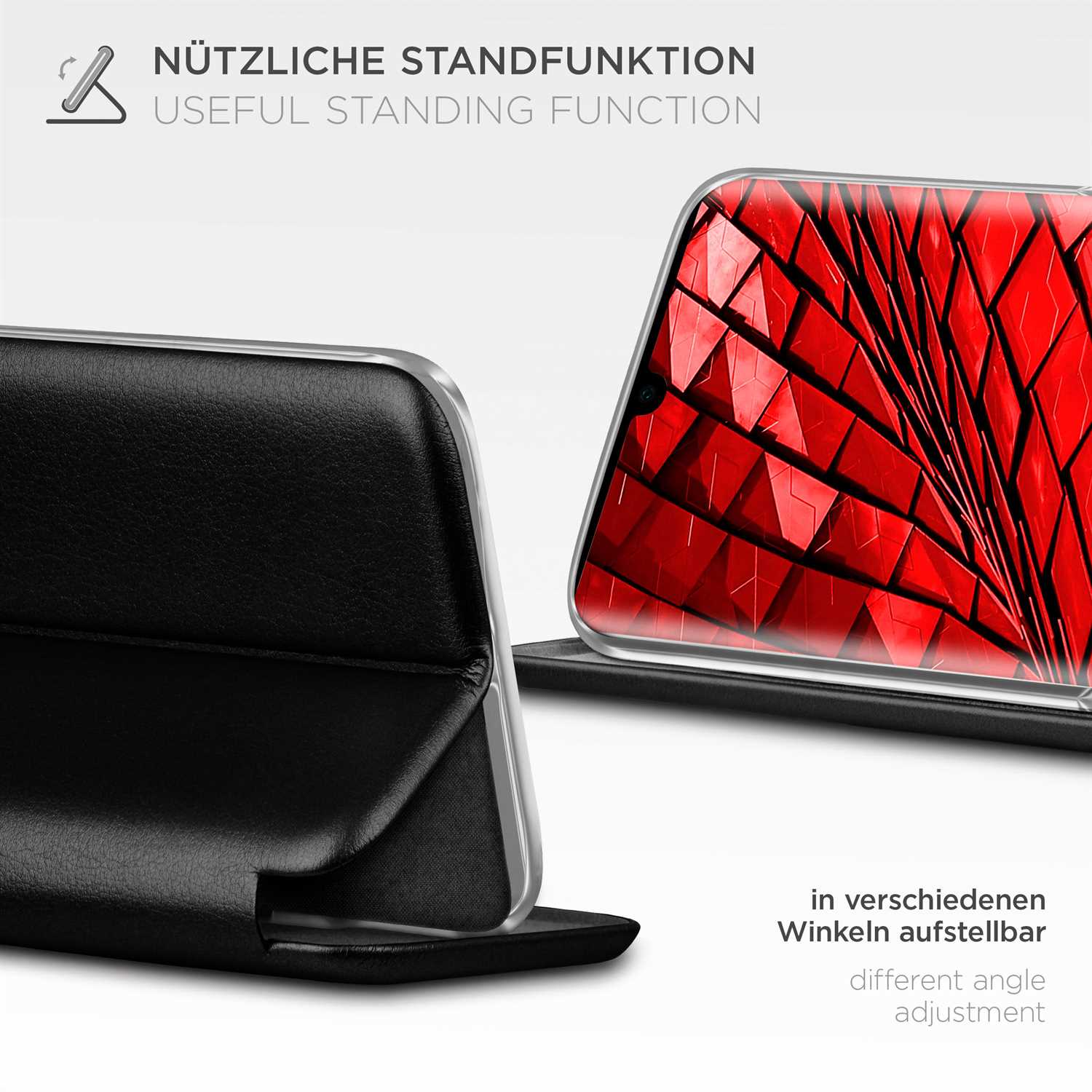 ONEFLOW Business Case Huawei P30 Pro Handytasche mit Kartenfach – Weiteres Produktbild 2