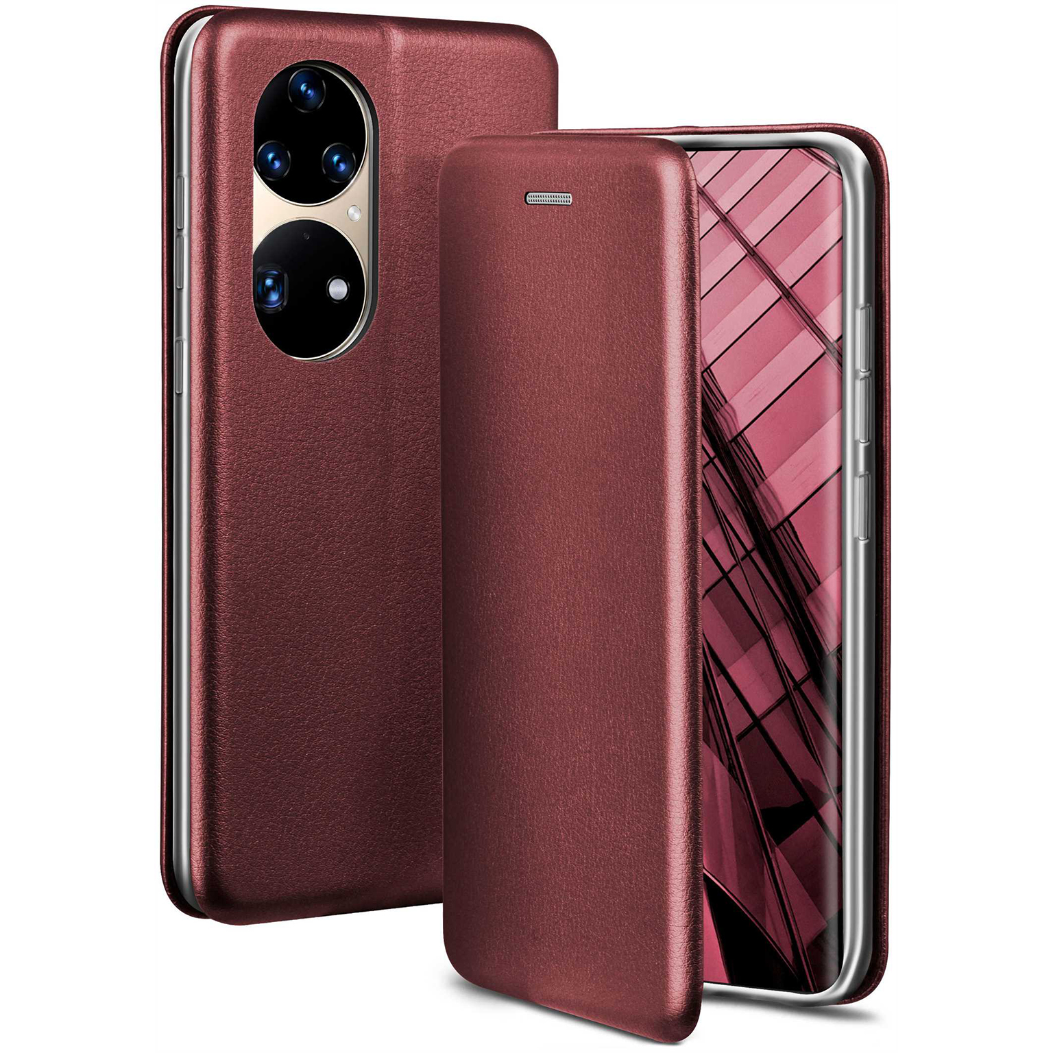ONEFLOW Business Case Huawei P50 Pro Handytasche mit Kartenfach – undefined