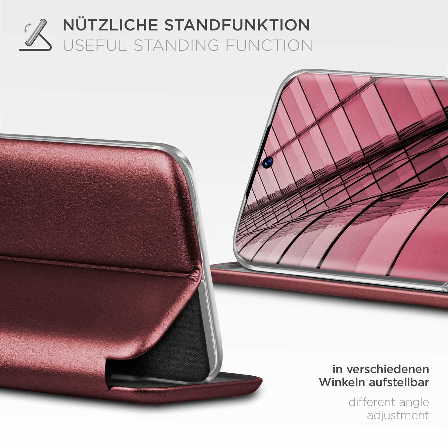 ONEFLOW Business Case Huawei P50 Pro Handytasche mit Kartenfach – Weiteres Produktbild 2
