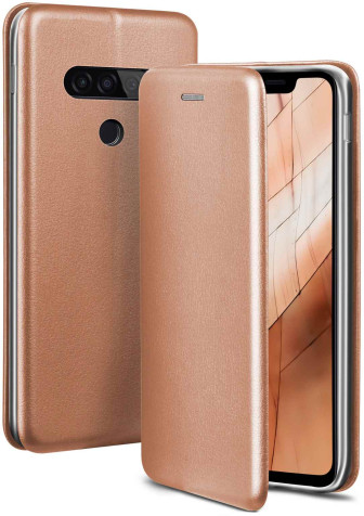 ONEFLOW ONEFLOW Business Case LG G8s ThinQ Handytasche mit Kartenfach – Seasons - Rosé