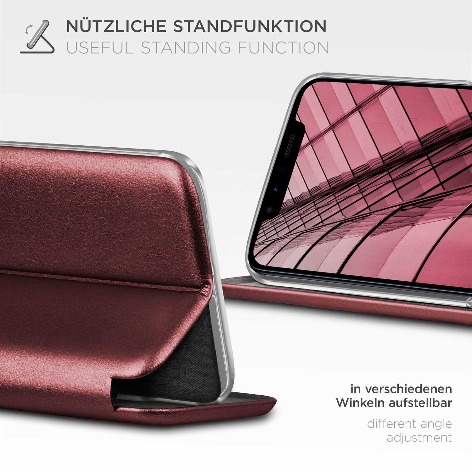 ONEFLOW Business Case LG G8s ThinQ Handytasche mit Kartenfach – Weiteres Produktbild 1