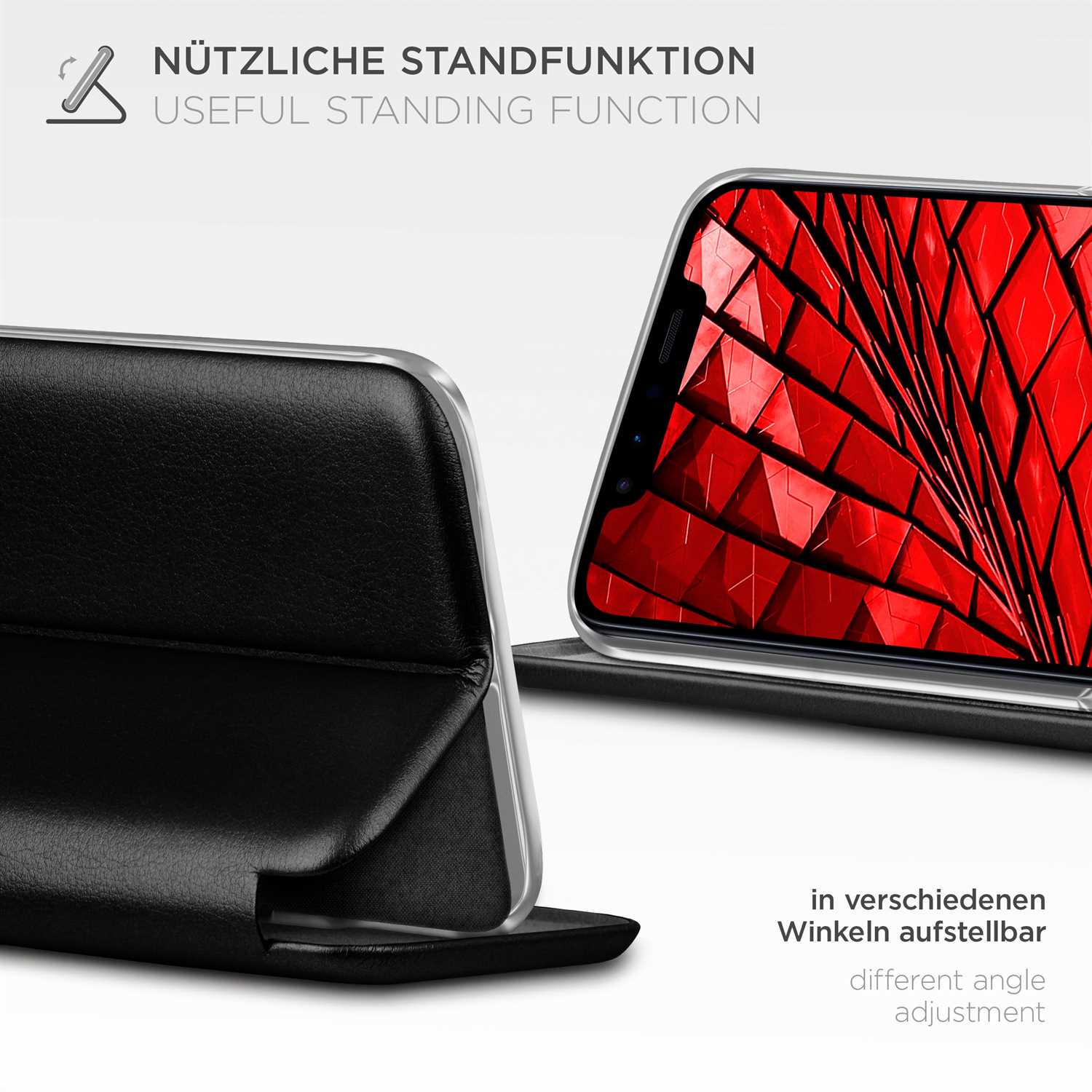 ONEFLOW Business Case LG G8s ThinQ Handytasche mit Kartenfach – Weiteres Produktbild 1