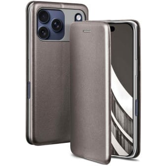 ONEFLOW Business Case iPhone 17 Pro Max Handytasche mit Kartenfach – Skyscraper - Grey ONEFLOW Business Case iPhone 17 Pro Max Handytasche mit Kartenfach – Skyscraper - Grey