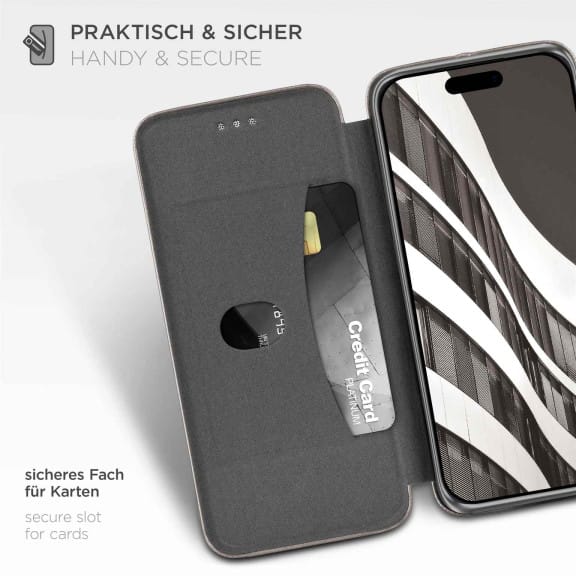 ONEFLOW Business Case iPhone 17 Pro Handytasche mit Kartenfach – Weiteres Produktbild 3 ONEFLOW Business Case iPhone 17 Pro Handytasche mit Kartenfach – Weiteres Produktbild 3