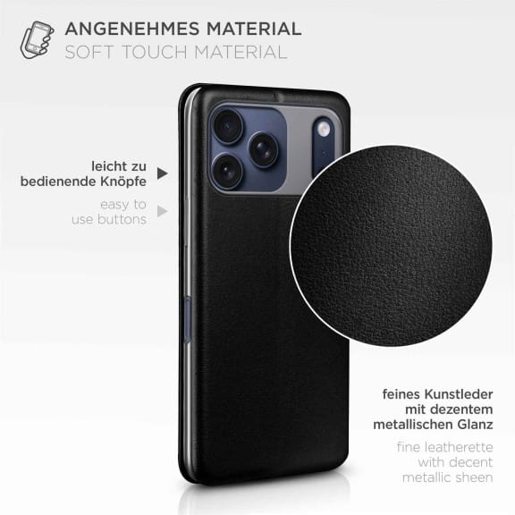 ONEFLOW Business Case iPhone 17 Pro Handytasche mit Kartenfach – Weiteres Produktbild 5 ONEFLOW Business Case iPhone 17 Pro Handytasche mit Kartenfach – Weiteres Produktbild 5