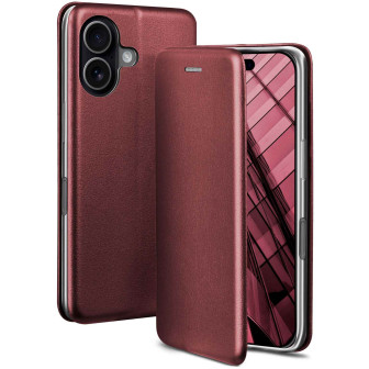 ONEFLOW Business Case iPhone 17 Handytasche mit Kartenfach – Burgund - Red ONEFLOW Business Case iPhone 17 Handytasche mit Kartenfach – Burgund - Red