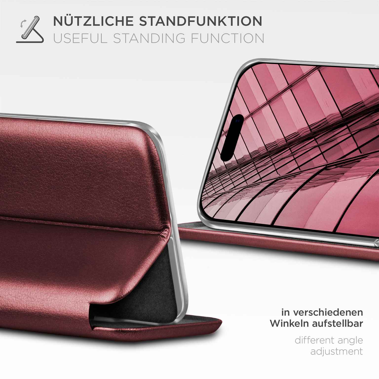 ONEFLOW Business Case iPhone 17 Handytasche mit Kartenfach – Weiteres Produktbild 2