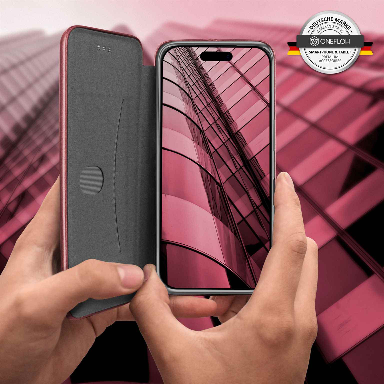 ONEFLOW Business Case iPhone 17 Handytasche mit Kartenfach – Weiteres Produktbild 7