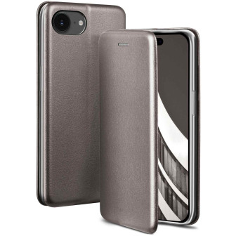 ONEFLOW Business Case iPhone 17e Handytasche mit Kartenfach – Skyscraper - Grey