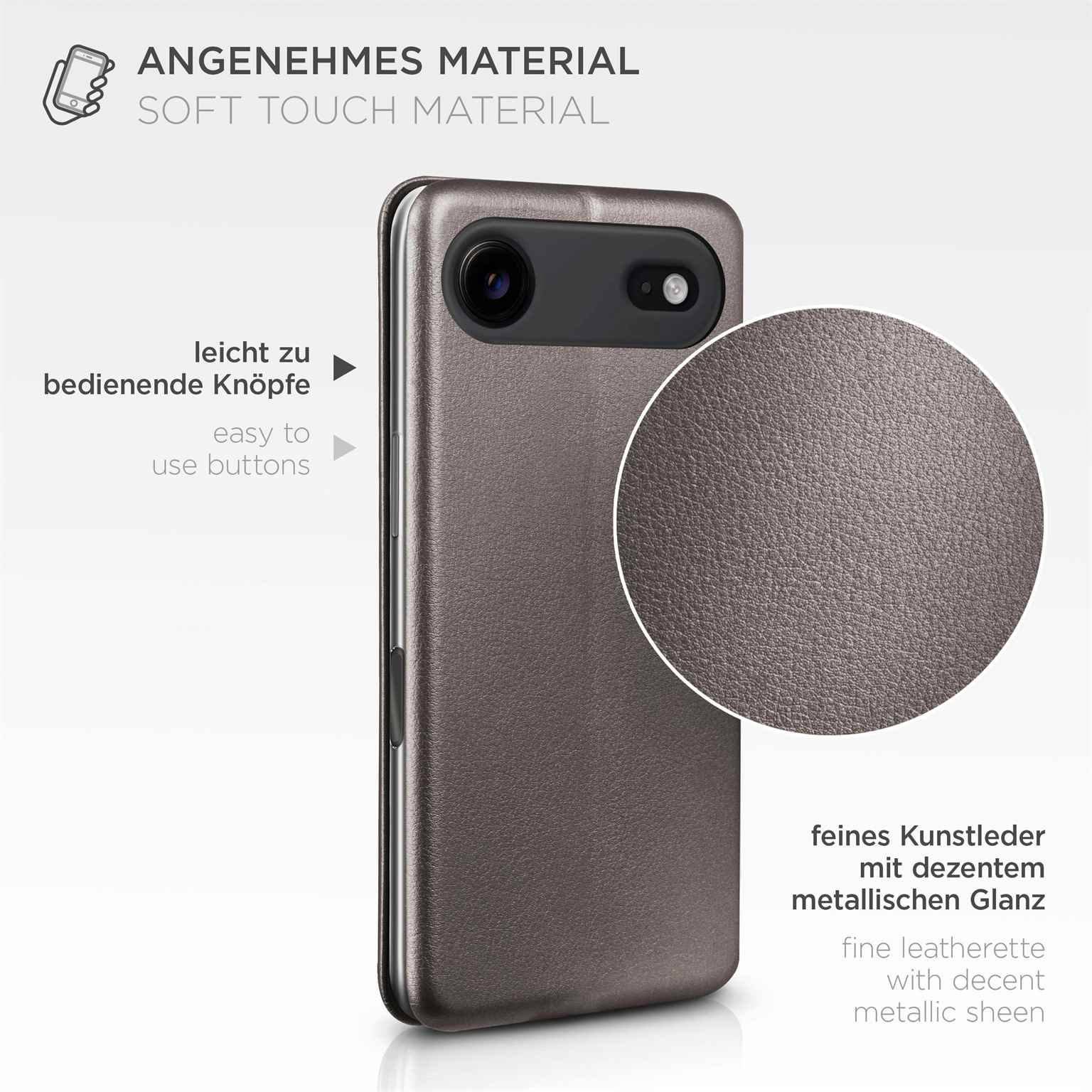 ONEFLOW Business Case iPhone Air Handytasche mit Kartenfach – Weiteres Produktbild 5