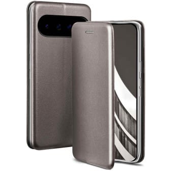 ONEFLOW ONEFLOW Business Case Google Pixel 11 Handytasche mit Kartenfach – Skyscraper - Grey