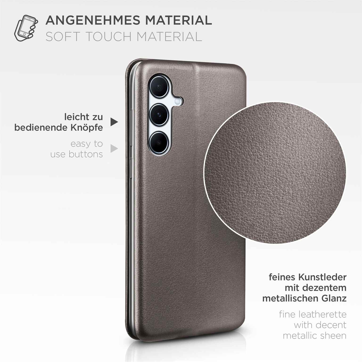 ONEFLOW Business Case Samsung Galaxy A56 5G Handytasche mit Kartenfach – Weiteres Produktbild 5 ONEFLOW Business Case Samsung Galaxy A56 5G Handytasche mit Kartenfach – Weiteres Produktbild 5