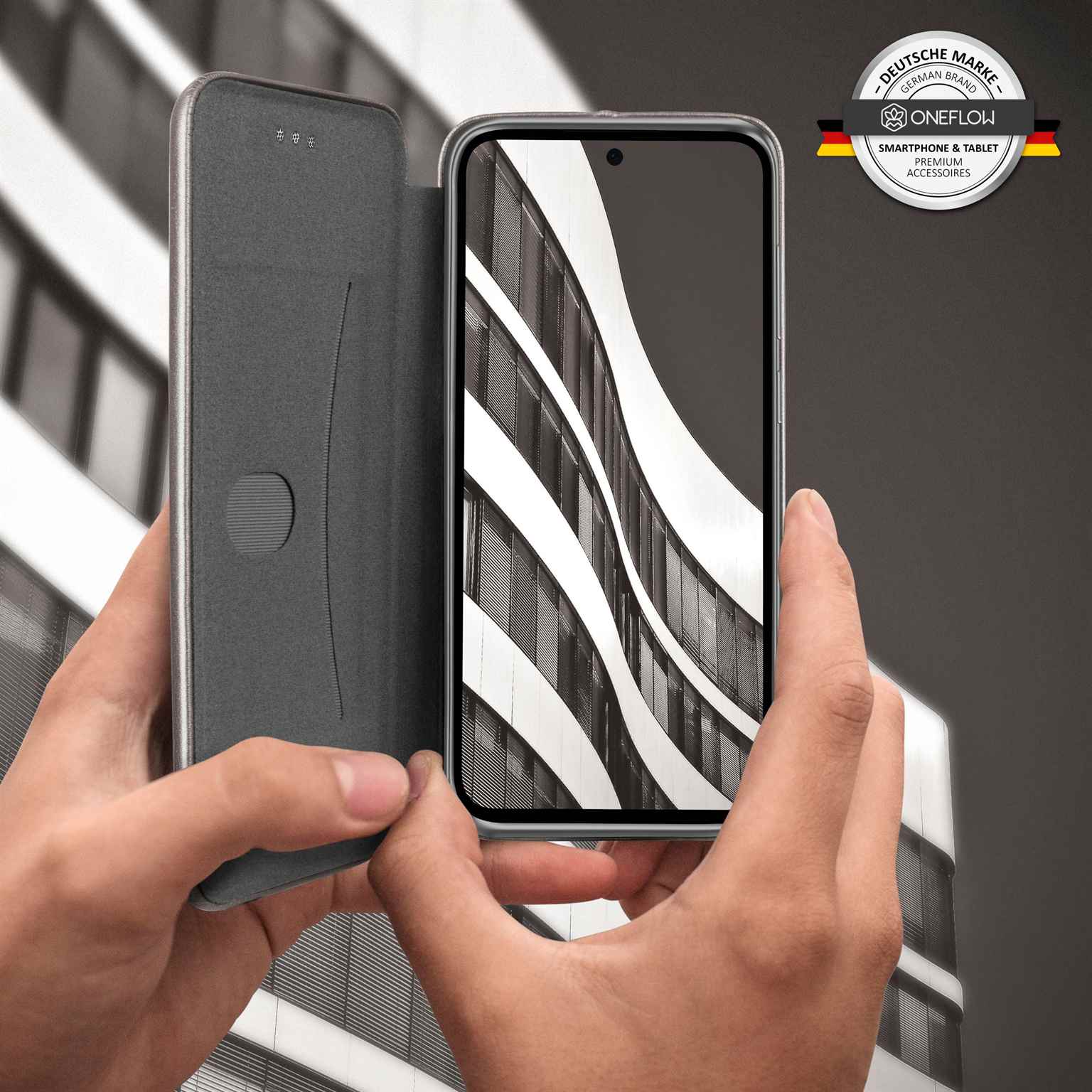 ONEFLOW Business Case Samsung Galaxy A56 5G Handytasche mit Kartenfach – Weiteres Produktbild 7