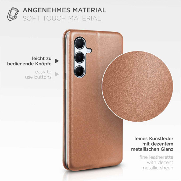 ONEFLOW Business Case Samsung Galaxy A56 5G Handytasche mit Kartenfach – Weiteres Produktbild 5