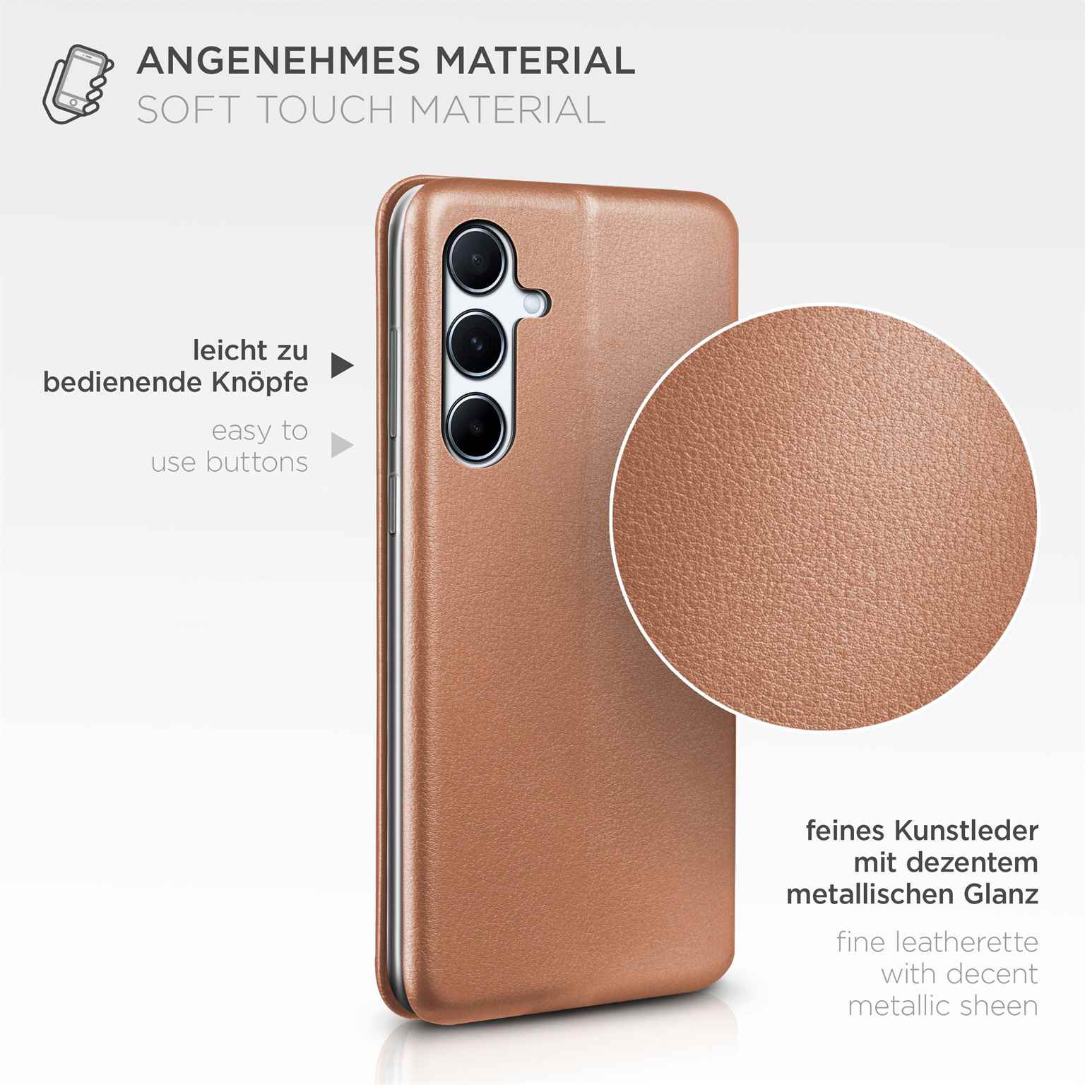 ONEFLOW Business Case Samsung Galaxy A56 5G Handytasche mit Kartenfach – Weiteres Produktbild 5 ONEFLOW Business Case Samsung Galaxy A56 5G Handytasche mit Kartenfach – Weiteres Produktbild 5