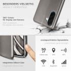 ONEFLOW Business Case Samsung Galaxy A57 5G Handytasche mit Kartenfach – Produktbild 4