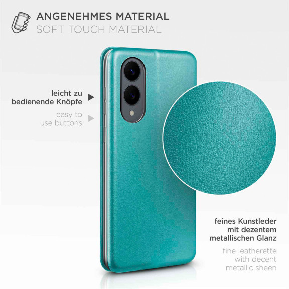 ONEFLOW Business Case Samsung Galaxy S25 Edge Handytasche mit Kartenfach – Weiteres Produktbild 5