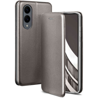 ONEFLOW Business Case Samsung Galaxy S25 Edge Handytasche mit Kartenfach – Skyscraper - Grey