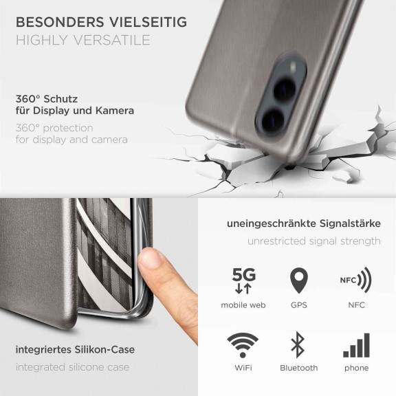 ONEFLOW Business Case Samsung Galaxy S25 Edge Handytasche mit Kartenfach – Weiteres Produktbild 4 ONEFLOW Business Case Samsung Galaxy S25 Edge Handytasche mit Kartenfach – Weiteres Produktbild 4