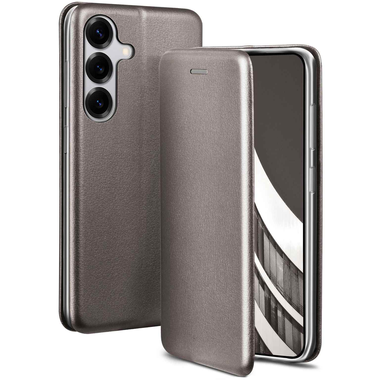 ONEFLOW Business Case Samsung Galaxy S25 FE Handytasche mit Kartenfach – Weiteres Produktbild 1 ONEFLOW Business Case Samsung Galaxy S25 FE Handytasche mit Kartenfach – Weiteres Produktbild 1