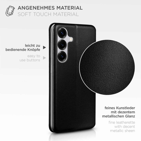 ONEFLOW Business Case Samsung Galaxy S25 FE Handytasche mit Kartenfach – Weiteres Produktbild 5