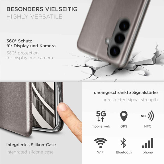 ONEFLOW Business Case Samsung Galaxy S26 Handytasche mit Kartenfach – Weiteres Produktbild 4 ONEFLOW Business Case Samsung Galaxy S26 Handytasche mit Kartenfach – Weiteres Produktbild 4
