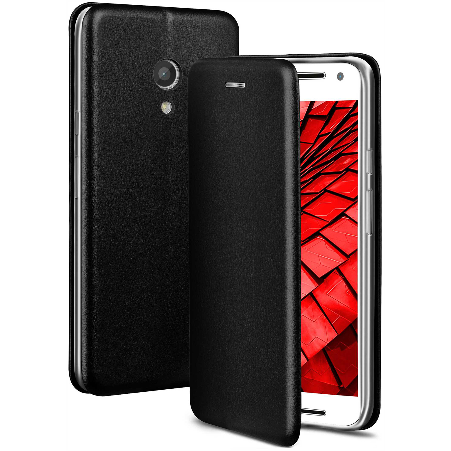 ONEFLOW Business Case Motorola Moto G2 Handytasche mit Kartenfach – undefined