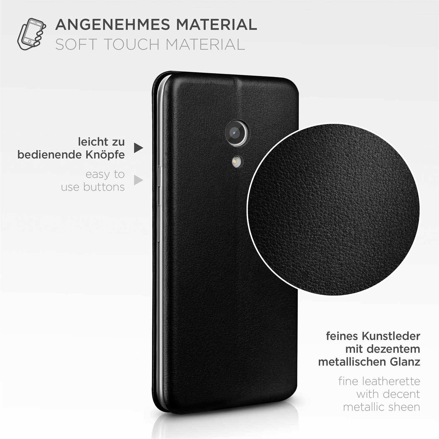 ONEFLOW Business Case Motorola Moto G2 Handytasche mit Kartenfach – Weiteres Produktbild 4