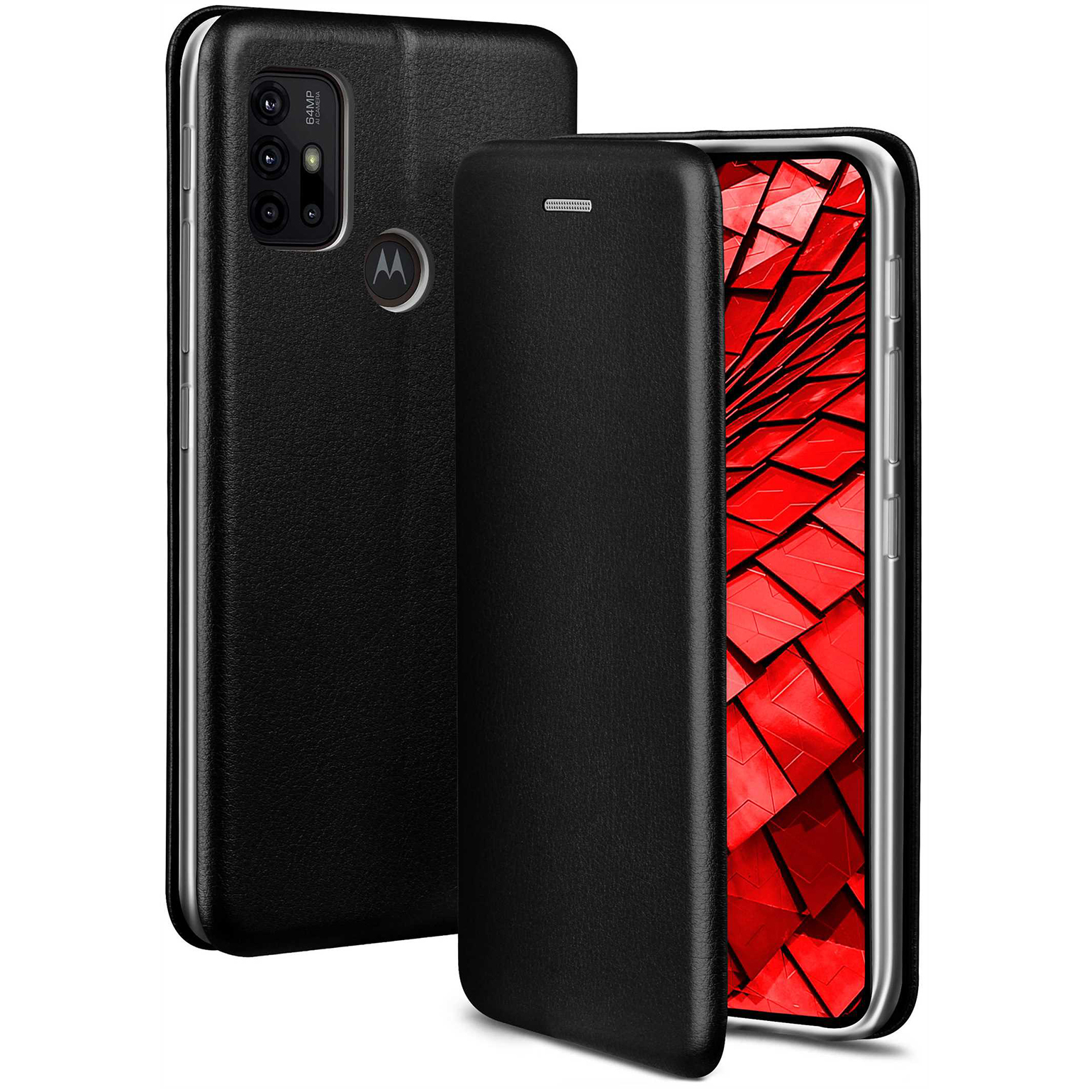 ONEFLOW Business Case Motorola Moto G30 Handytasche mit Kartenfach – undefined