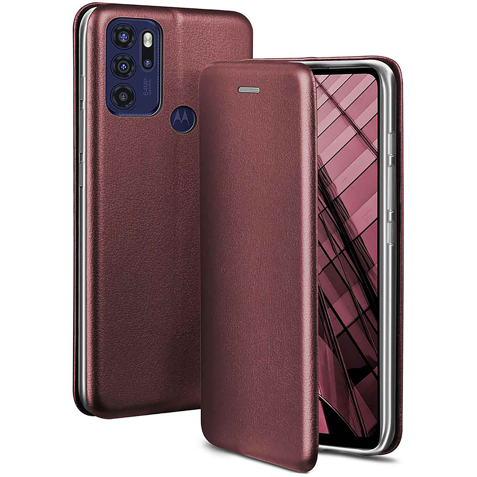 ONEFLOW Business Case Motorola Moto G60s Handytasche mit Kartenfach – undefined