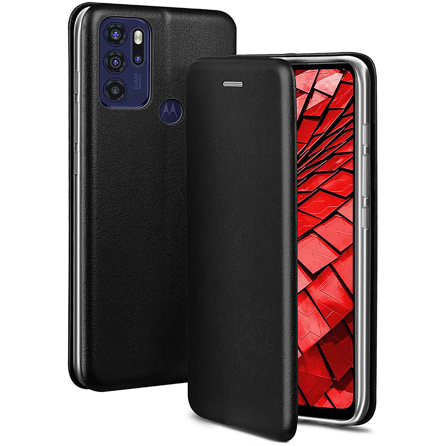 ONEFLOW Business Case Motorola Moto G60s Handytasche mit Kartenfach – Weiteres Produktbild 1