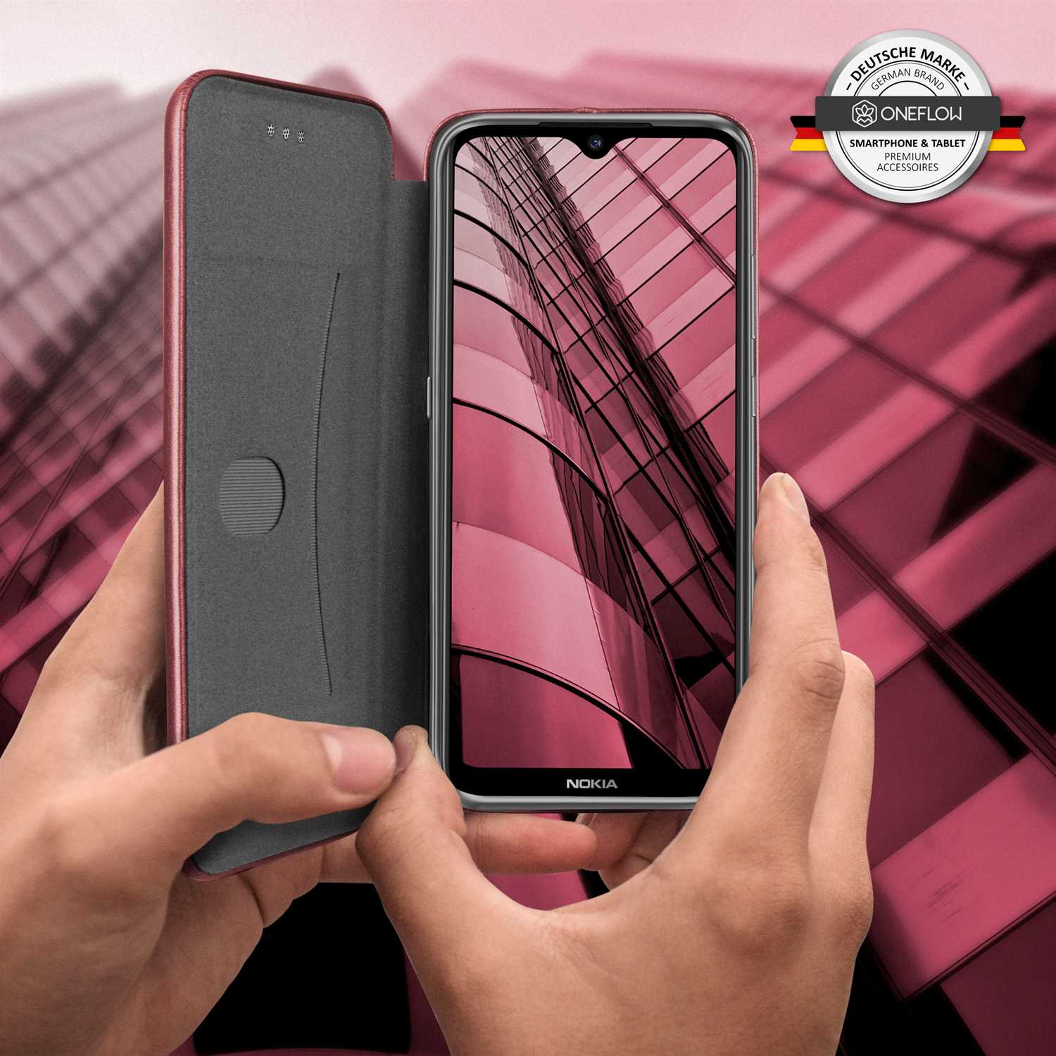 ONEFLOW Business Case Nokia 7.2 Handytasche mit Kartenfach – Weiteres Produktbild 6