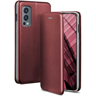 ONEFLOW Business Case OnePlus Nord 2 5G Handytasche mit Kartenfach – Burgund - Red ONEFLOW Business Case OnePlus Nord 2 5G Handytasche mit Kartenfach – Burgund - Red