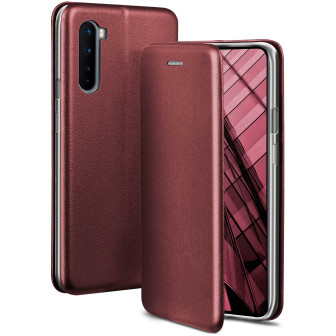 ONEFLOW Business Case OnePlus Nord Handytasche mit Kartenfach – Burgund - Red ONEFLOW Business Case OnePlus Nord Handytasche mit Kartenfach – Burgund - Red